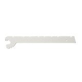 Console inclinable pour tablettes tôle pas de 50 mm - Ligne Store blanc pas de 50 mm