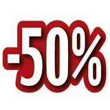 Carton découpé -50%