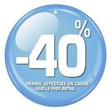 Etiquettes à trou rondes -40% - Étiquettes à trou Soldes