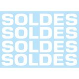 Sticker Soldes - Stickers vitrines soldes