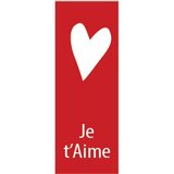 Affiche verticale Je t'aime