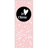 Affiche verticale Je t'aime - Affiches St Valentin