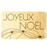 Étiquettes cadeaux adhésives Joyeux Noël