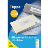 Étiquettes adhésives permanentes pour timbres - Étiquettes adhésives neutres