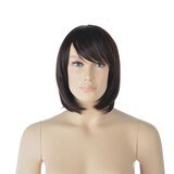 Perruque femme cheveux mi-longs avec frange - Perruques pour mannequins