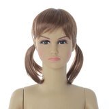 Perruque fille cheveux longs châtains - Perruques pour mannequins