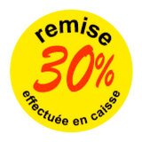 Gommettes adhésives remise 30 %