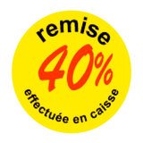 Gommettes adhésives  remise 40 %