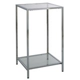 Structure table - Ligne Square 25 chromé