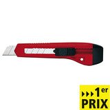 Cutter économique, corps plastique rigide