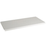 Tablette tôle monobloc - Ligne Gondoléko Blanc