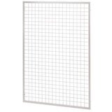 Grille avec cadre renforcé - Ligne Store blanc pas de 50 mm