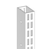 Montant 2 faces double perforation pas de 25 mm