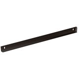 Support tablette bois - Ligne Store noir pas de 25 mm