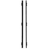 Profils U noir sablé 120 cm - Ligne Store noir Sablé pas de 25 mm