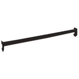 Barre de charge noir sablé L 66,5 cm - Ligne Store noir Sablé pas de 25 mm