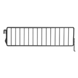 Diviseur grille noir sablé profil 37 cm - Ligne Store noir Sablé pas de 25 mm