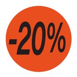 Gommettes adhésives -20% - Gommettes adhésives évènementielles