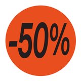 Gommettes adhésives -50% - Gommettes adhésives évènementielles