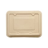 Couvercles pour plateaux repas en bagasse - Plateaux repas