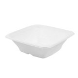 Bols carrés en bagasse - Vaisselle biodégradable et compostable