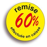 Gommettes adhésives remise -60%