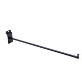 Bras droit noir - L 40 cm - tube ø 10 mm - pour panneaux rai - Bras