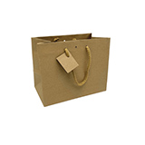 Sacs kraft Luxe - 24 + 14 x H 19,5 cm - par 10