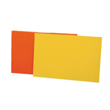 Feuilles fluo 2 faces - taille 3 - Feuilles fluo