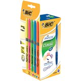 12 stylos bic bleus + 5 surligneurs - Rentrée des classes