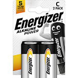 Piles alcalines LR14 C Energizer power  - Piles