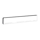 Frontale plexi - Ligne Store blanc pas de 50 mm