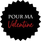 Étiquettes cadeaux adhésives Valentine