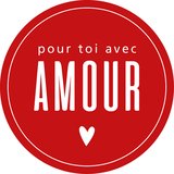 Étiquettes cadeaux adhésives Amour - Bolducs et étiquettes Fête des mères