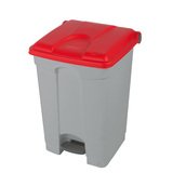 Poubelle mobile à pédale - Poubelles et cendriers