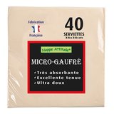 Serviettes Micro-gaufrées