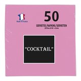 Serviettes cocktail Micro-gaufrées