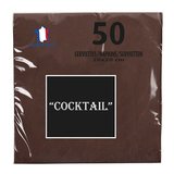 Serviettes cocktail Micro-gaufrées - Serviettes en papier