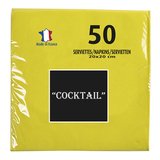 Serviettes cocktail Micro-gaufrées