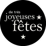 Étiquettes adhésives de très JOYEUSES FÊTES