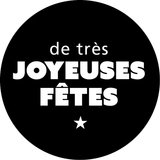 Étiquettes adhésives de très JOYEUSES FÊTES