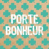 Étiquettes cadeaux adhésives PORTE BONHEUR - Étiquettes cadeaux adhésives