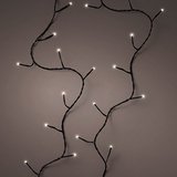 Guirlande lumineuse câble noir 120 leds - Guirlandes lumineuses