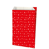 Pochettes cadeau Stars Red