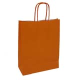 Sacs kraft Orange passion petit modèle