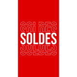 Affiche verticale Soldes