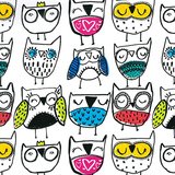 Papier cadeau Hibou - Papiers cadeaux Enfants