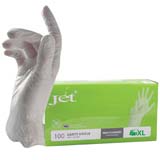 Gants vinyle naturel non poudrés ambidextres - taille XL - Gants jetables