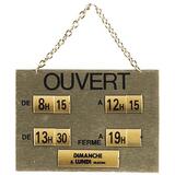 Panneaux horaires  - Panneaux horaires