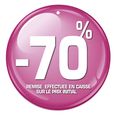 Etiquettes à trou rondes -70% - Étiquettes à trou Soldes